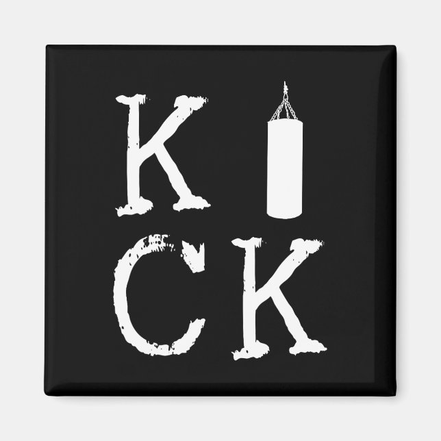 Imã Kick Boxing Kickboxer Byg Combyt Esportes Kickboxi (Frente)