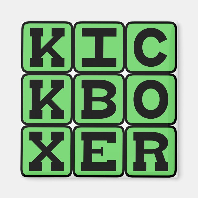 Imã Kickboxer, Combatente de Artes Marciais (Frente)