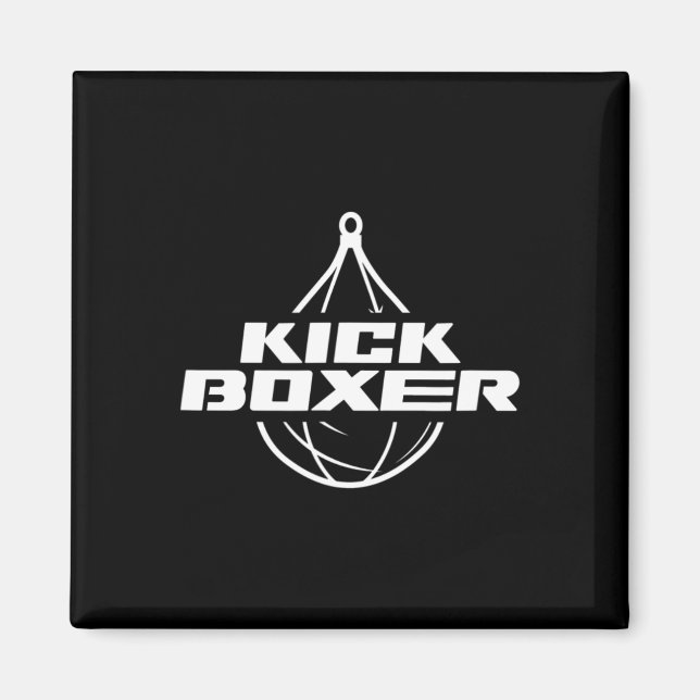 Imã Kickboxer Kick Boxing Artes Marciais Kickboxing Ch (Frente)