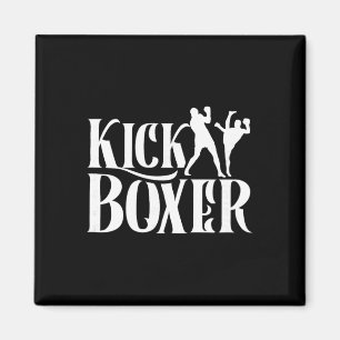 Imã Kickboxer Kickbox Kick Boxing Kickboxing Artes Mar