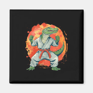 Imã Kickboxing Crocodilo Taekwondo Caratê Mma Engraçad