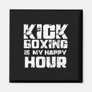 Imã Kickboxing É Minha Hora Feliz Mulheres Fofo Engraç