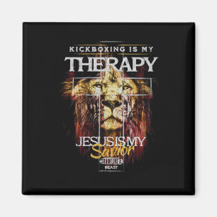 Imã Kickboxing É Minha Terapia Jesus Meu Salvador Luta