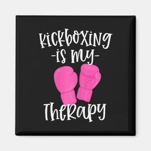 Imã Kickboxing É Minha Terapia Kickboxer Engraçado Tre