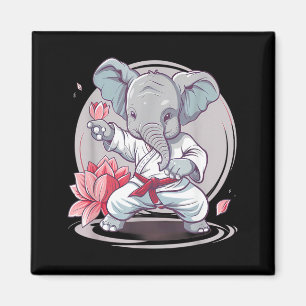 Imã Kickboxing Elefante Karatê Taekwondo Jiu-Jitsu MMA