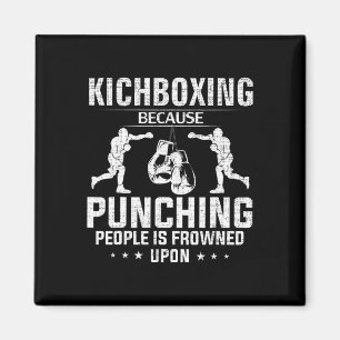 Imã Kickboxing engraçado porque socar as pessoas é des