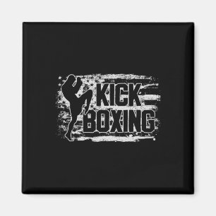 Imã Kickboxing Kickboxer EUA Presente Bandeira America