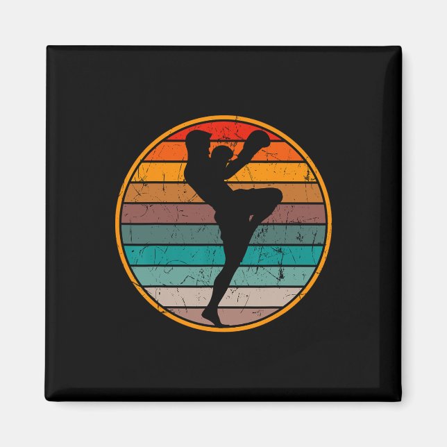 Imã Kickboxing Kickboxer Muay Thai Karate Boxe Mma  (Frente)
