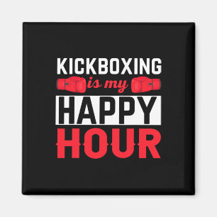 Imã Kickboxing Meu Happy Hour Kick Boxing Engraçado 