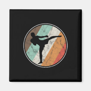 Imã Kickboxing Muay Thai Vintage Angustiado