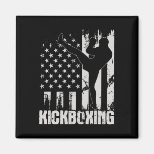 Imã Kickboxing - Usa Bandeira Americana Kickboxer Comt