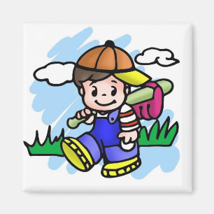 Imã Kid de Baseball Cujo