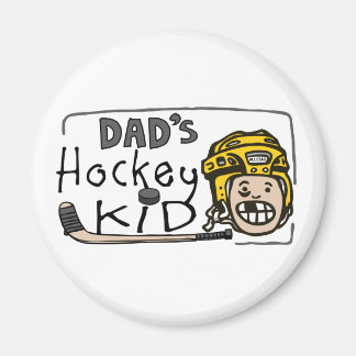 Imã Kid de Hockey pai