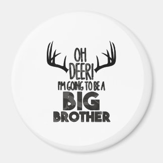 Imã Kids Oh Deer Big Brother Hunting Pregnancy Announc