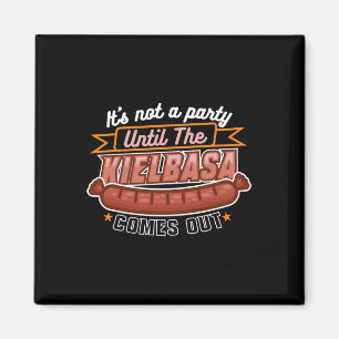 Imã Kielbasa Polônia Meat Sausation Comida Lover Homen