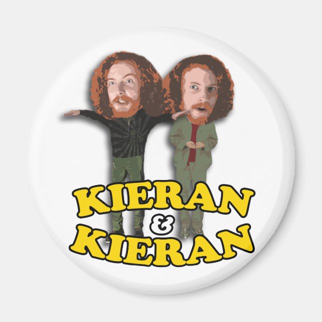 Imã Kieran e Kieran Button (Frente)