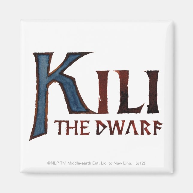 Imã KILI O Nome DWARF™ (Frente)
