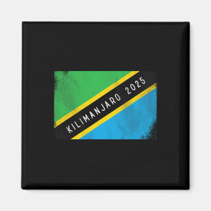 Imã Kilimanjaro 2025 Bandeira da Tanzânia Monte Kilima