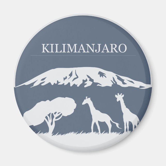 Imã Kilimanjaro (Azul) (Frente)
