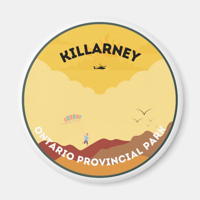 Imã Killarney Ontario Provincial Park Magnet (Frente)