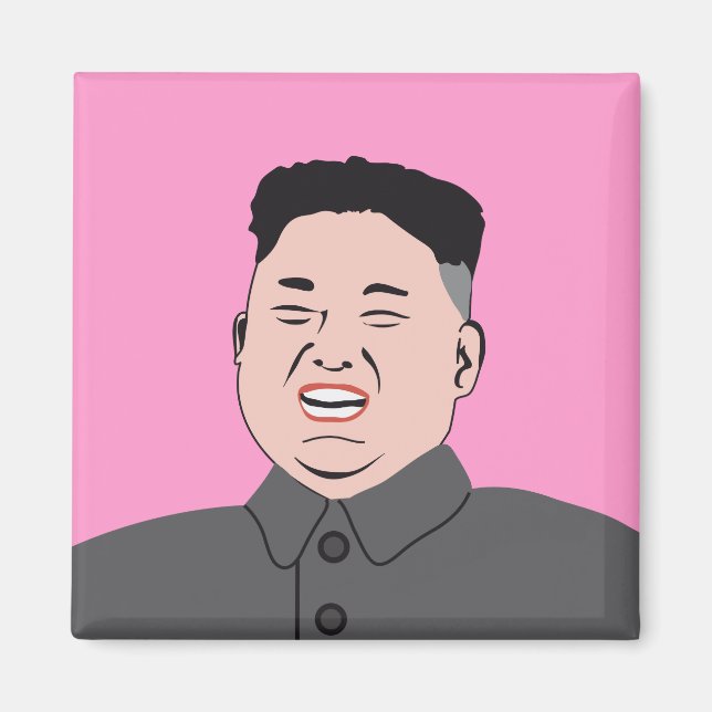 Imã Kim Jong-un rindo (Frente)