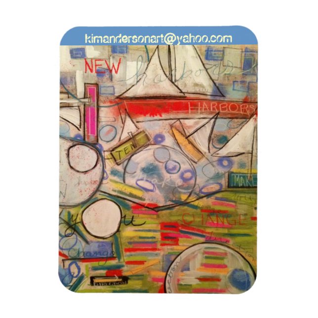 ímã KimAndersonArt (Vertical)