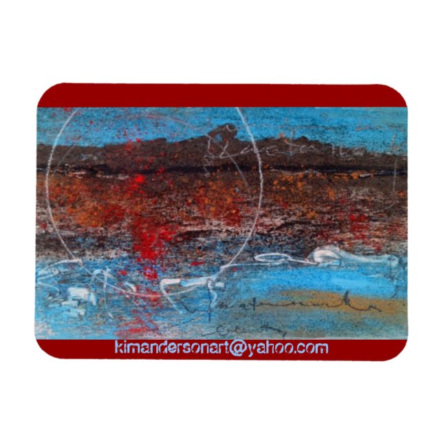 Ímã KimAndersonArt Magnet (Horizontal)
