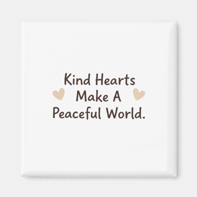 Imã Kind Hearts (Frente)