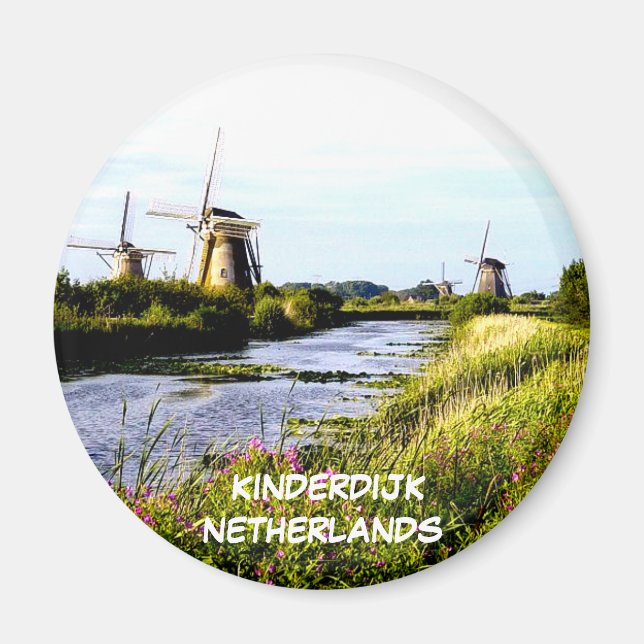 IMÃ KINDERDIJK PAÍSES BAIXOS (Frente)