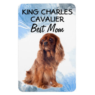 Ímã King Charles Cavalier Melhor Mãe