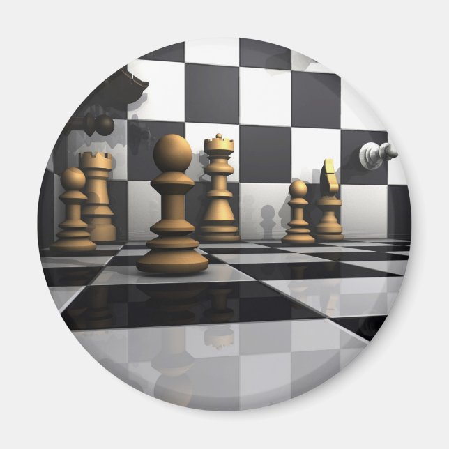 Imã King Chess Play (Frente)