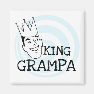 Imã King Grampa T-shirts e presentes