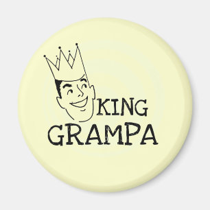 Imã King Grampa T-shirts e presentes