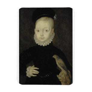 Ímã King James VI com Sparrow Hawk - 1574