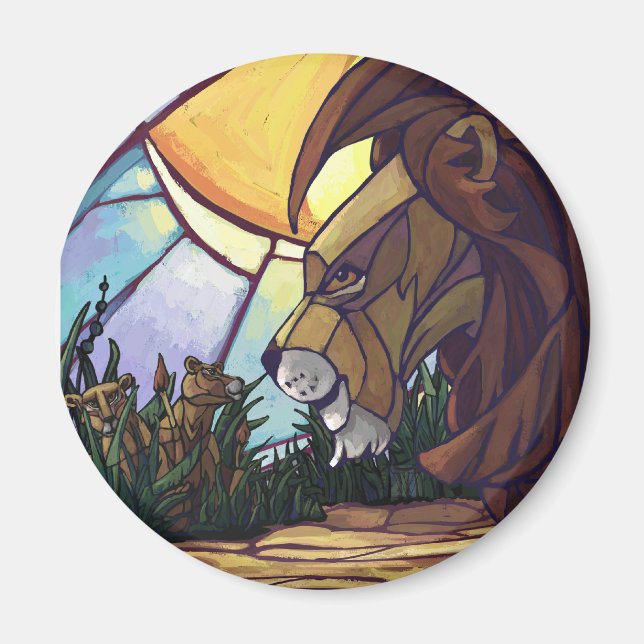 Imã King Lion e Cubs (Frente)