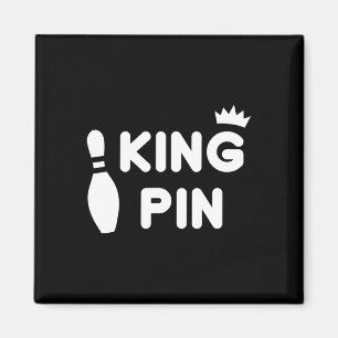 Imã King Pin Boliche Engraçado Casais Cuecas Liga de B