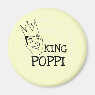 Imã King Poppi T-shirts e presentes