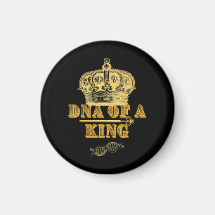 Imã King Royal Genes Royalty Crown Biology DNA Premium