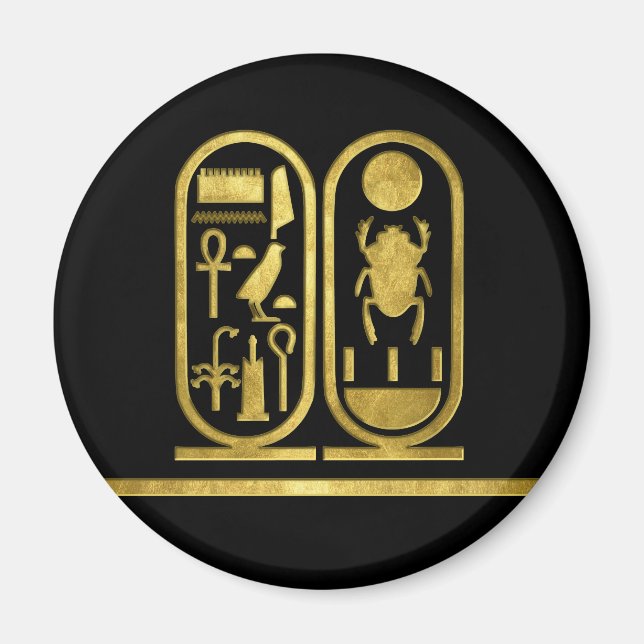 Imã King Tut Cartouche (Frente)