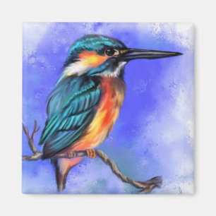 Imã Kingfisher Bird Magnet