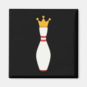 Imã Kingpin T Shirt Boliche League Gift