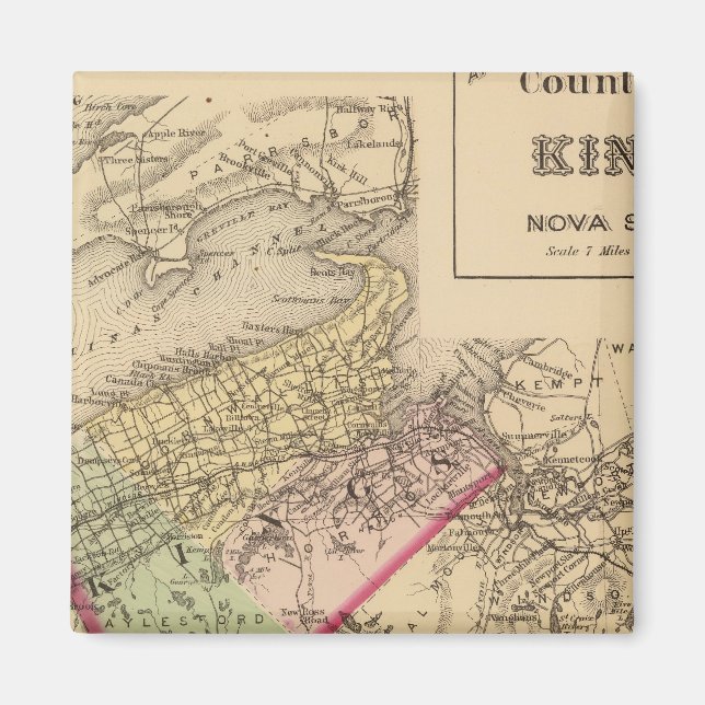 Imã Kings Co, NS (Frente)