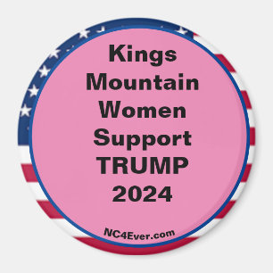 Imã Kings Mountain Women Suporte à Frigideira TRUMP 20