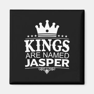 Imã Kings São Chamados Jasper Engraçado Nome Personali