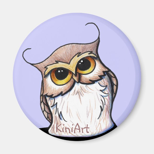 Imã KiniArt OWL (Frente)