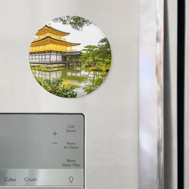 Imã Kinkaku-ji, o pavilhão de ouros, Kyoto (In Situ (Fridge))