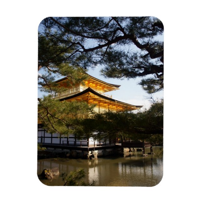 Ímã Kinkakuji (O Pavilhão do Ouro) Magnet (Vertical)