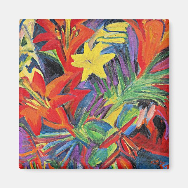 Imã Kirchner - A Vida Estática com os Lírios (Frente)