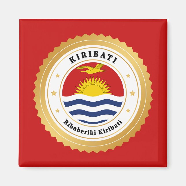 Imã Kiribati Flag (Frente)