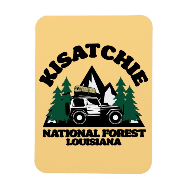 Ímã Kisatchie National Forest Louisiana (Vertical)